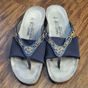 Naot Navy Blue Sandals Size 36
